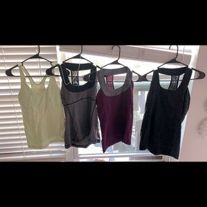 4 lululemon tanks